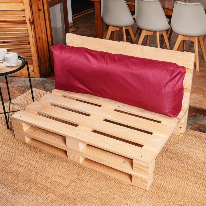 Waterdicht afritsbaar palletkussen - Rugleuning 120x40 cm