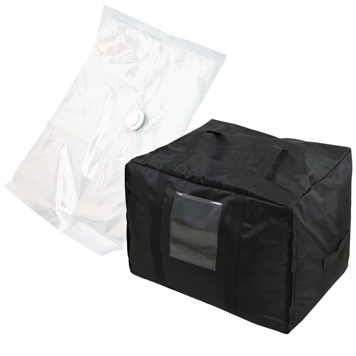 Set opbergtas + vacuümzak - 90 x 65 x 50 cm