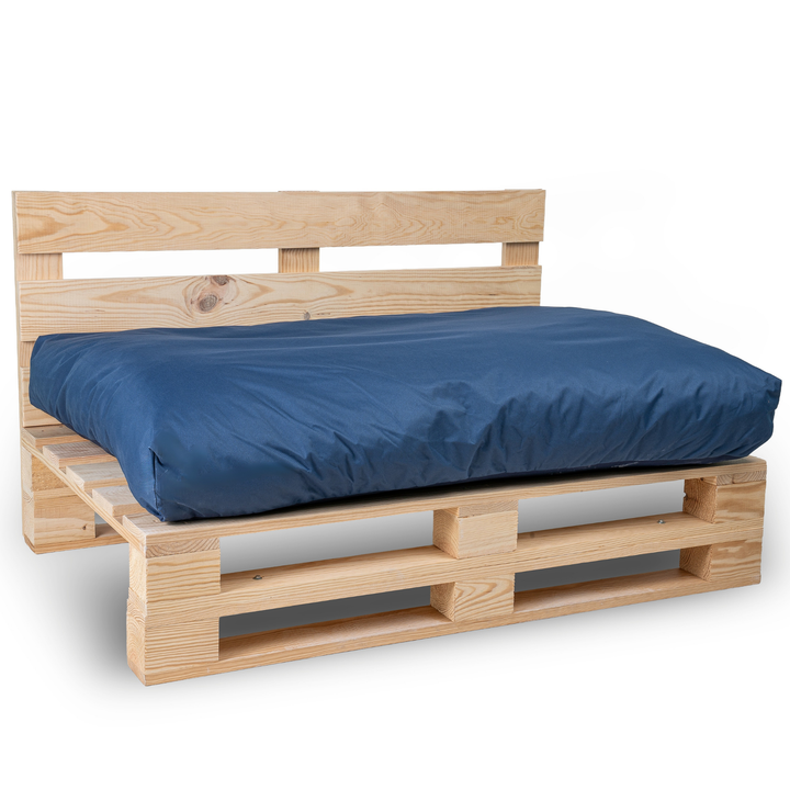 Waterafstotend palletkussen met afneembare hoes - Zitting 120x80 cm