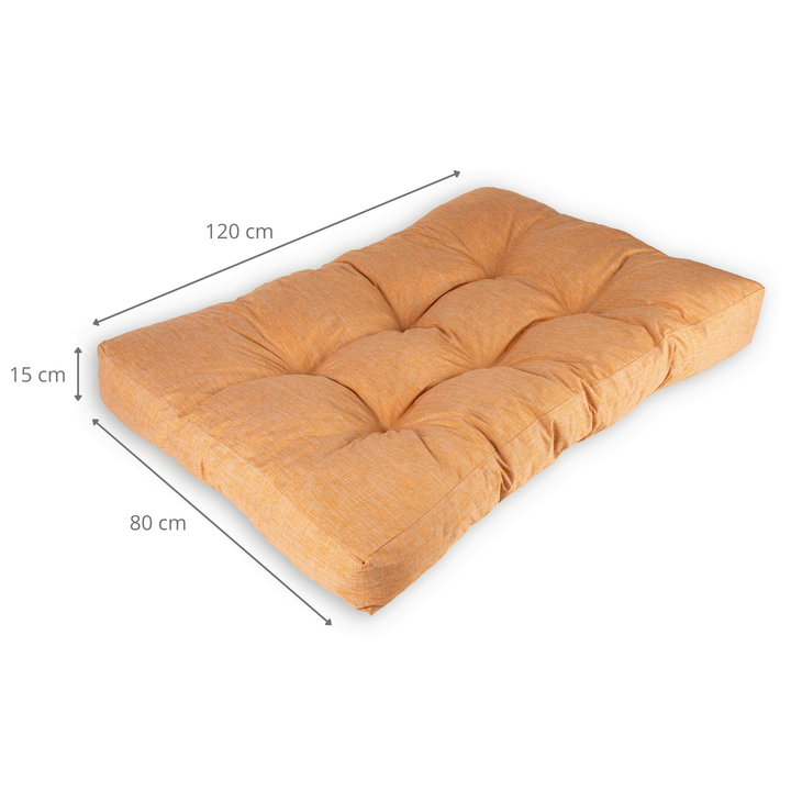 Losse palletkussenzitting - 120x80x15 cm
