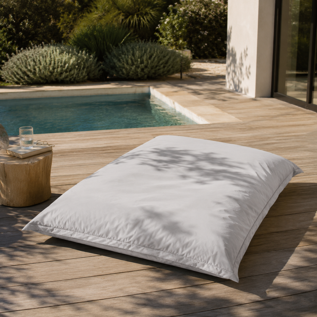 Waterafstotende Outdoor Poef Afneembare Hoes UV-bestendig - 120x160 Cm