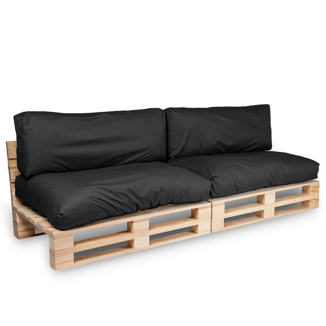 Waterdichte afneembare palletkussens - SET VAN 2
