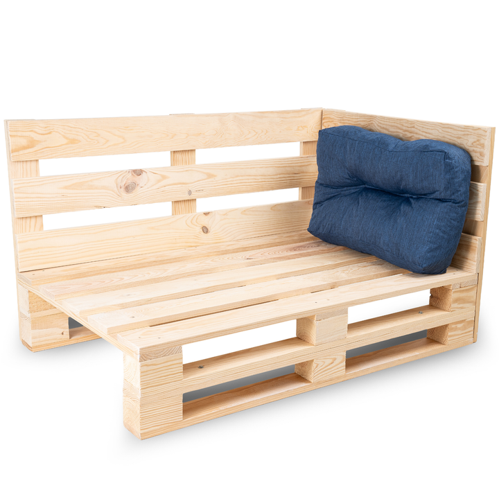 Palletkussen - Hoek 60x40 cm