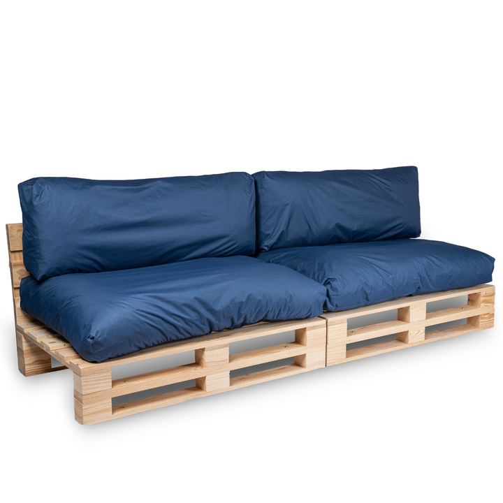 Waterdichte afneembare palletkussens - SET VAN 2