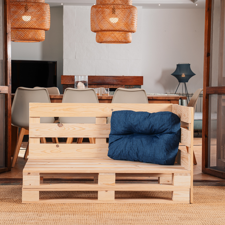 Palletkussen - Hoek 60x40 cm