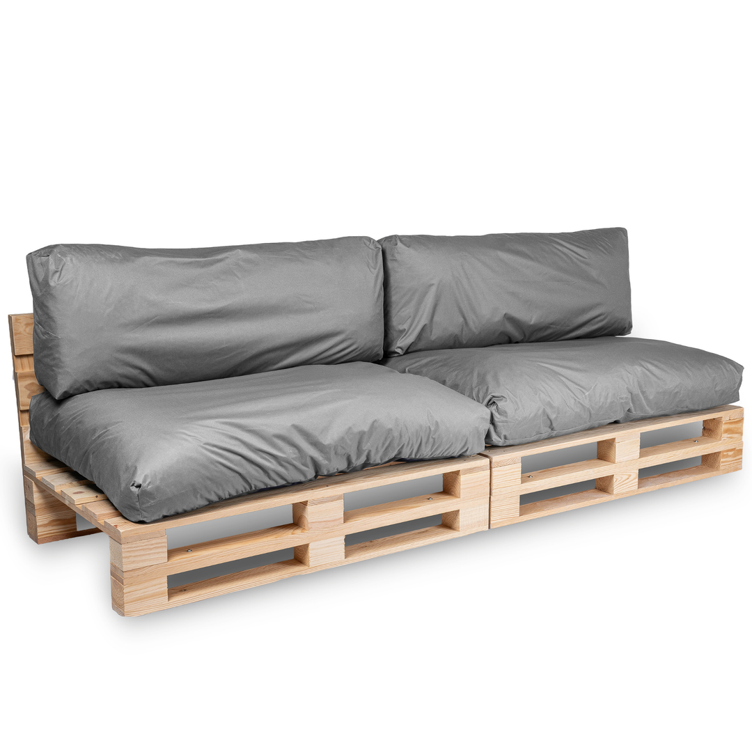 Waterdichte afneembare palletkussens - SET VAN 2