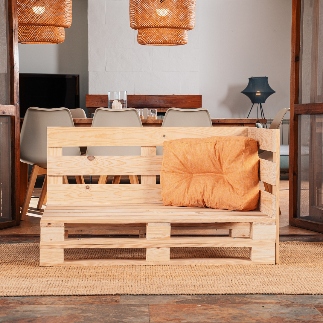 Palletkussen - Hoek 60x40 cm