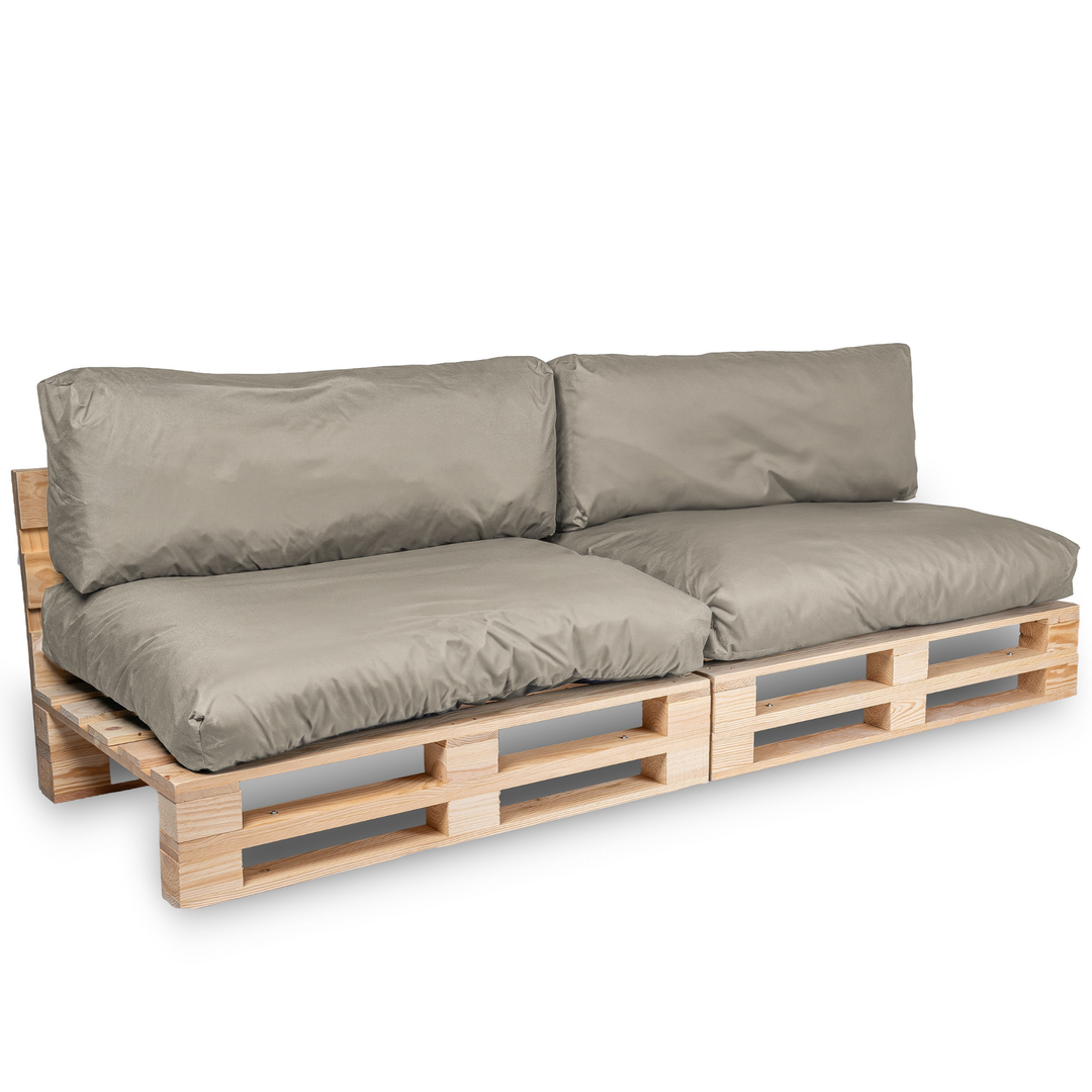 Waterdichte afneembare palletkussens - SET VAN 2