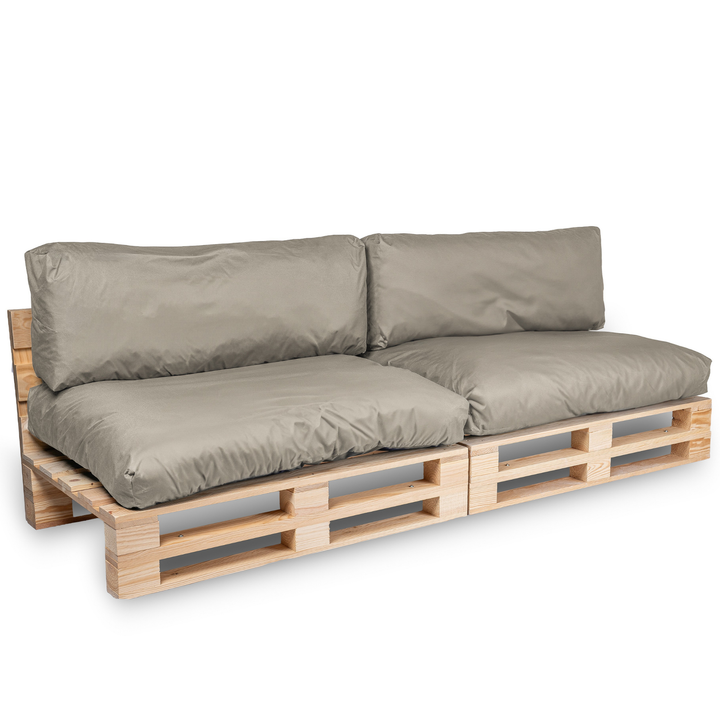 Waterdichte afneembare palletkussens - SET VAN 2
