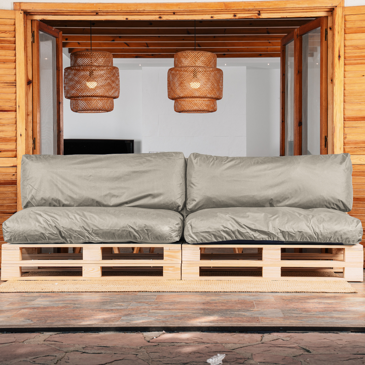 Waterdichte afneembare palletkussens - SET VAN 2