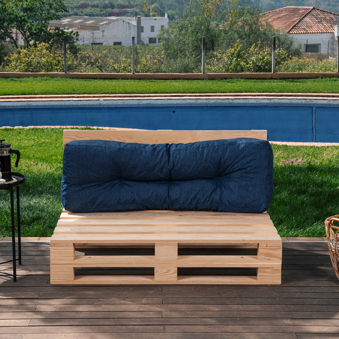 Alleen rugkussen voor pallet - 120x40x15 cm