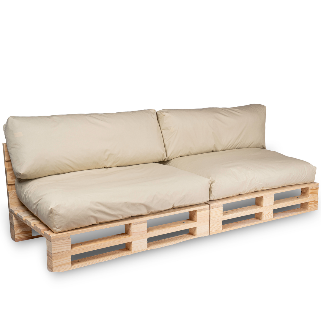Waterdichte afneembare palletkussens - SET VAN 2