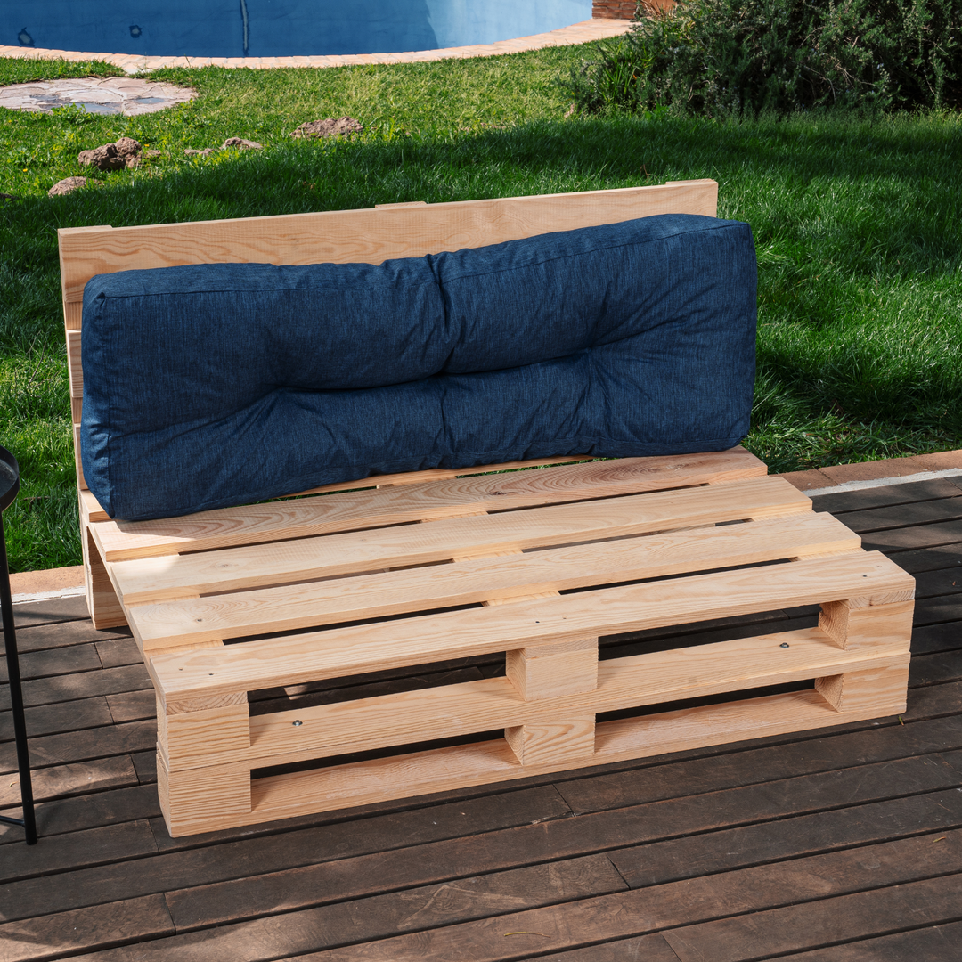 Alleen rugkussen voor pallet - 120x40x15 cm