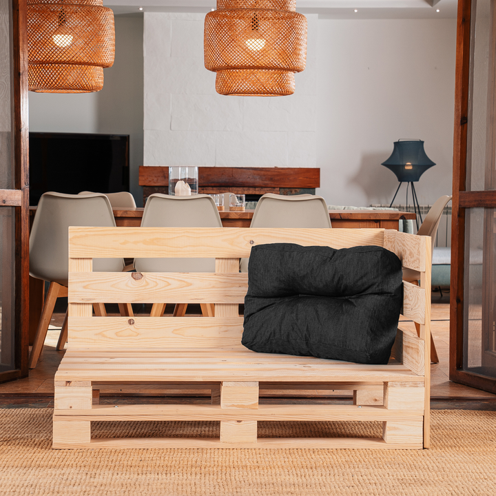 Palletkussen - Hoek 60x40 cm
