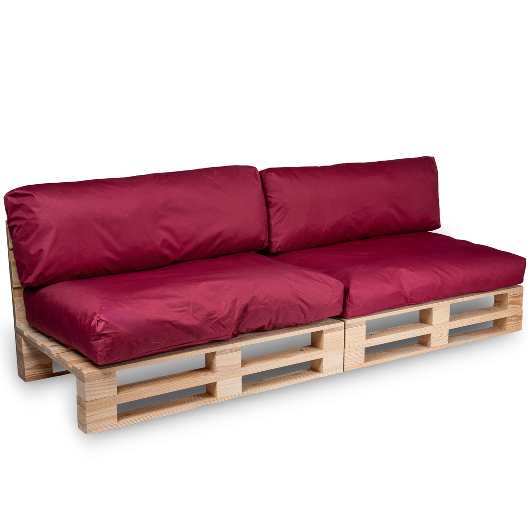 Waterdichte afneembare palletkussens - SET VAN 2