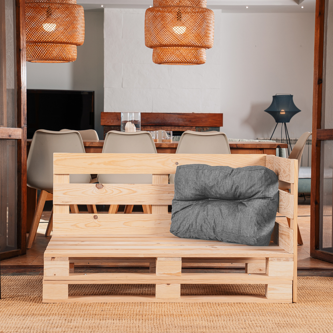 Palletkussen - Hoek 60x40 cm
