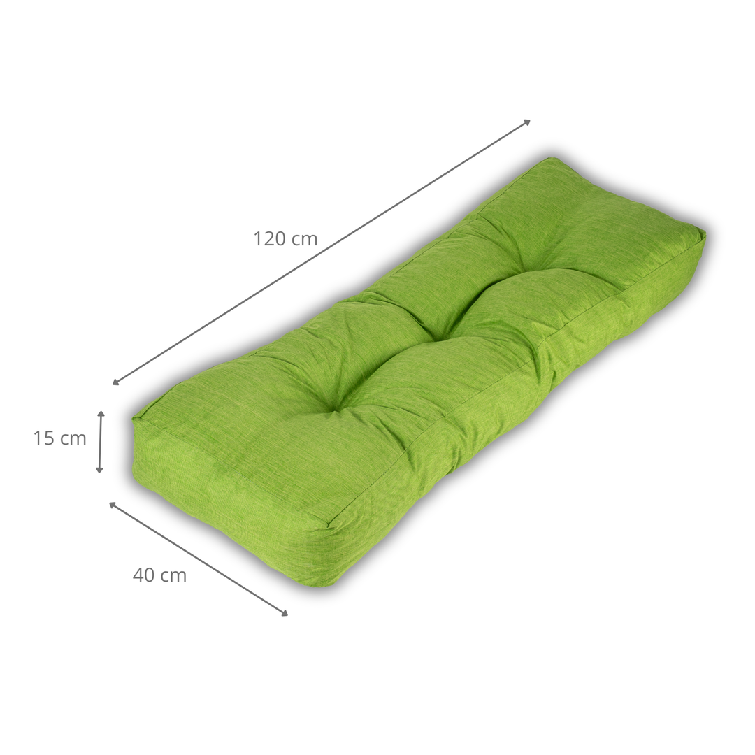 Alleen rugkussen voor pallet - 120x40x15 cm