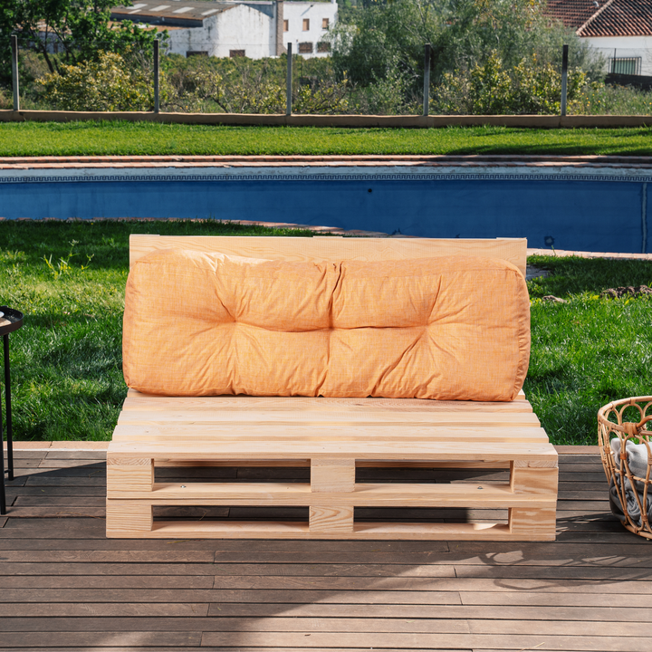 Alleen rugkussen voor pallet - 120x40x15 cm
