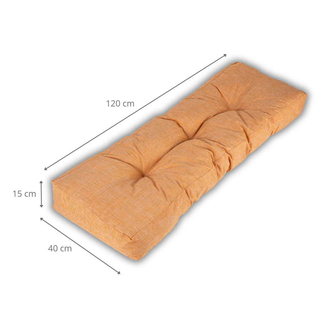 Alleen rugkussen voor pallet - 120x40x15 cm