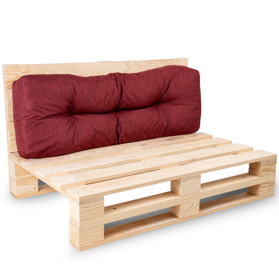 Alleen rugkussen voor pallet - 120x40x15 cm