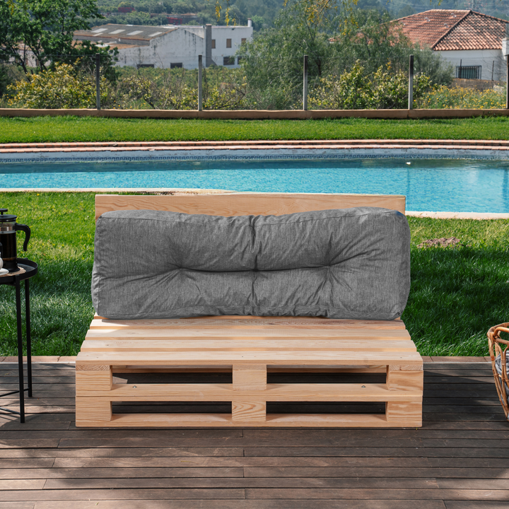 Alleen rugkussen voor pallet - 120x40x15 cm