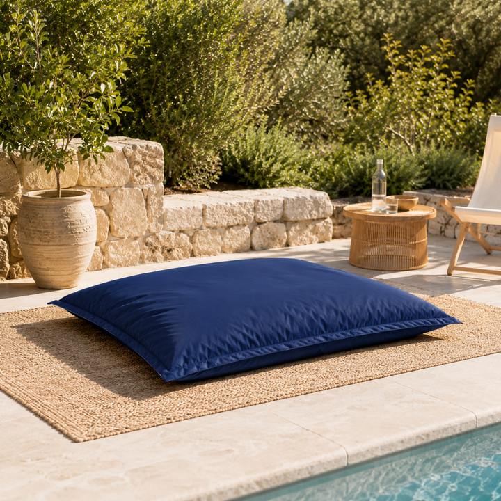 Waterafstotende Outdoor Poef Afneembare Hoes UV-bestendig - 120x160 Cm