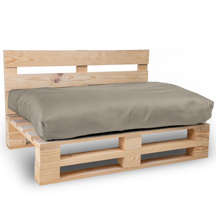 Waterafstotend palletkussen met afneembare hoes - Zitting 120x80 cm