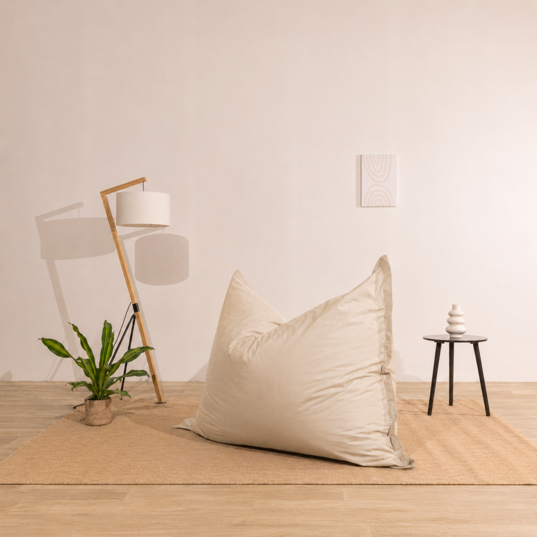 Waterdichte, afritsbare en UV-bestendige buitenpoef - 140x180 cm