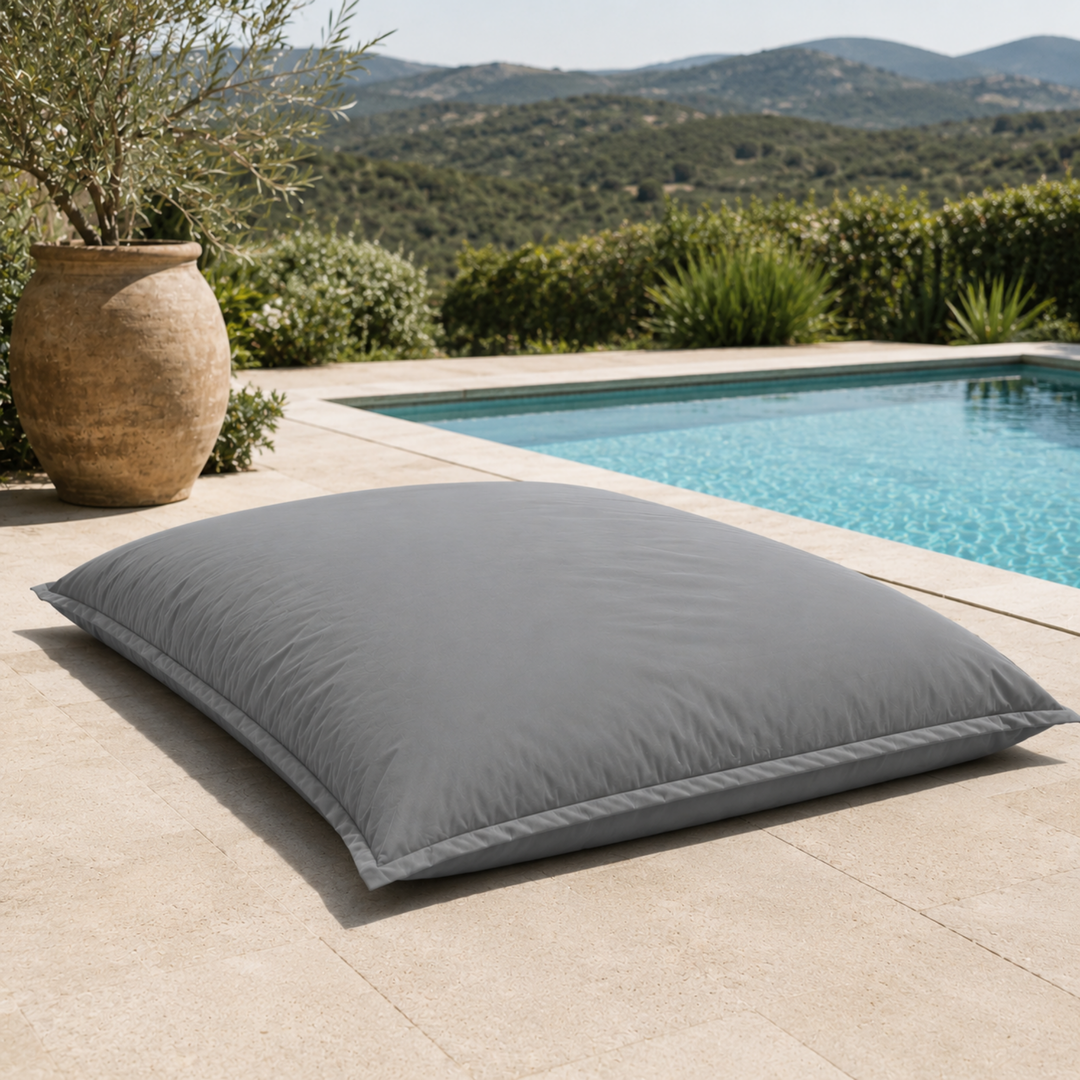 Waterafstotende Outdoor Poef Afneembare Hoes UV-bestendig - 120x160 Cm
