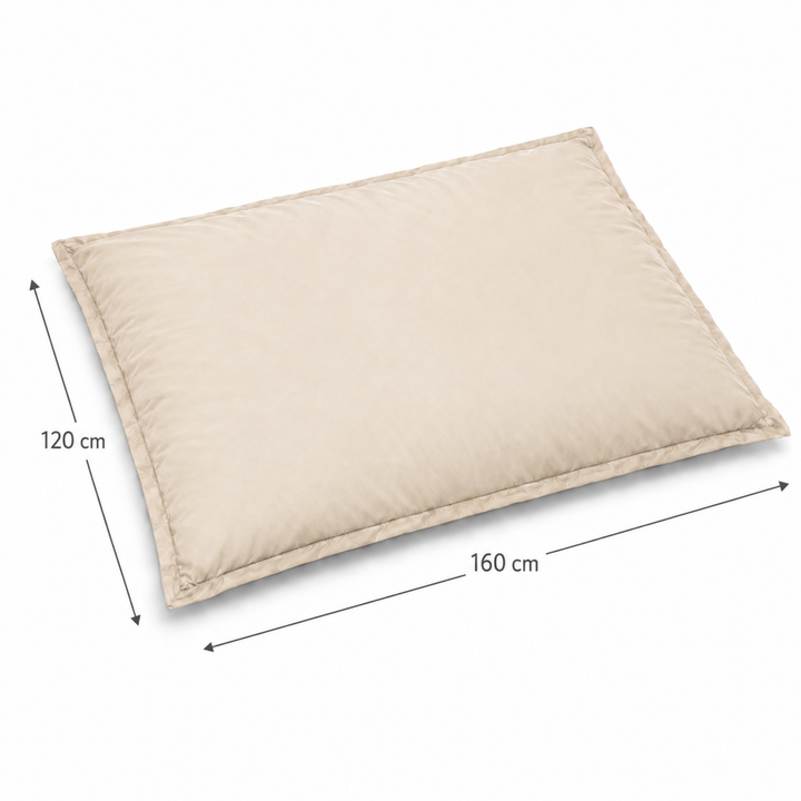 Waterafstotende Outdoor Poef Afneembare Hoes UV-bestendig - 120x160 Cm