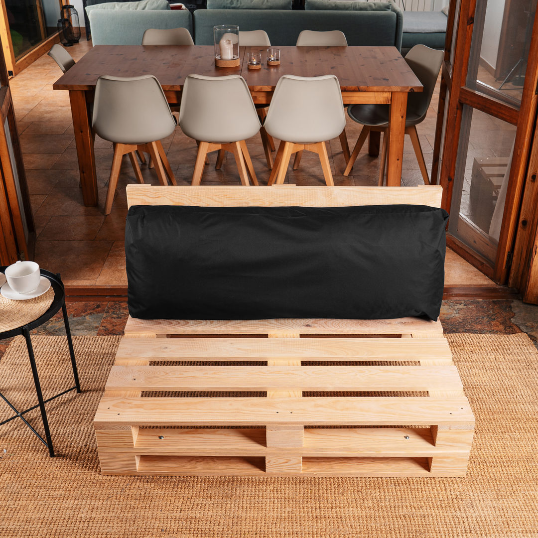 Waterdicht afritsbaar palletkussen - Rugleuning 120x40 cm