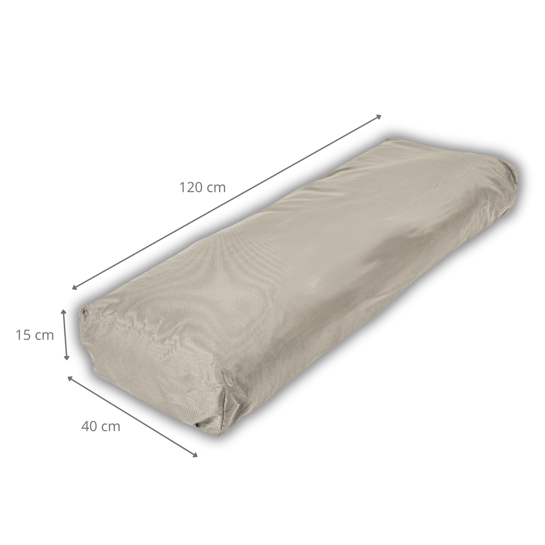 Waterdicht afritsbaar palletkussen - Rugleuning 120x40 cm