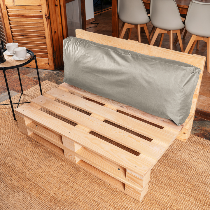 Waterdicht afritsbaar palletkussen - Rugleuning 120x40 cm