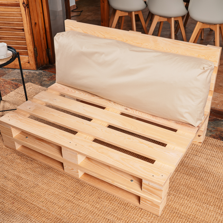 Waterdicht afritsbaar palletkussen - Rugleuning 120x40 cm
