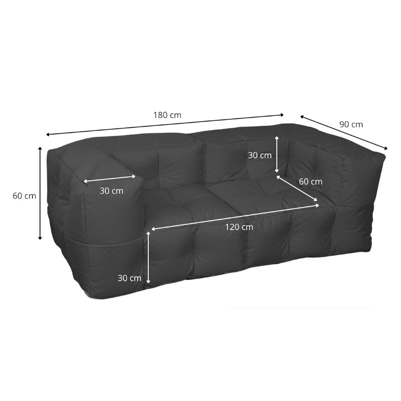 Modulaire Buitenbank - 90 X 180 Cm
