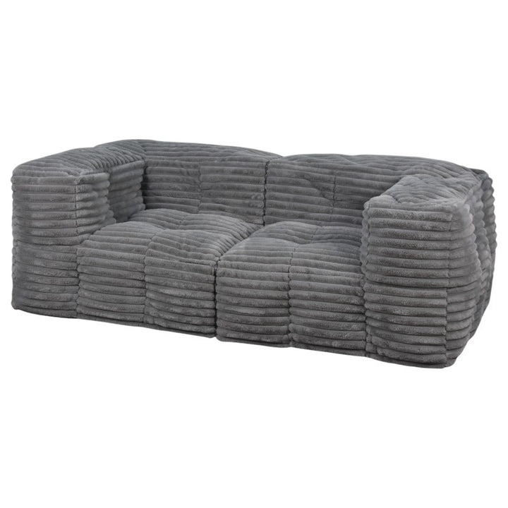 Modulaire Bank Ribfluweel - 90x180 Cm