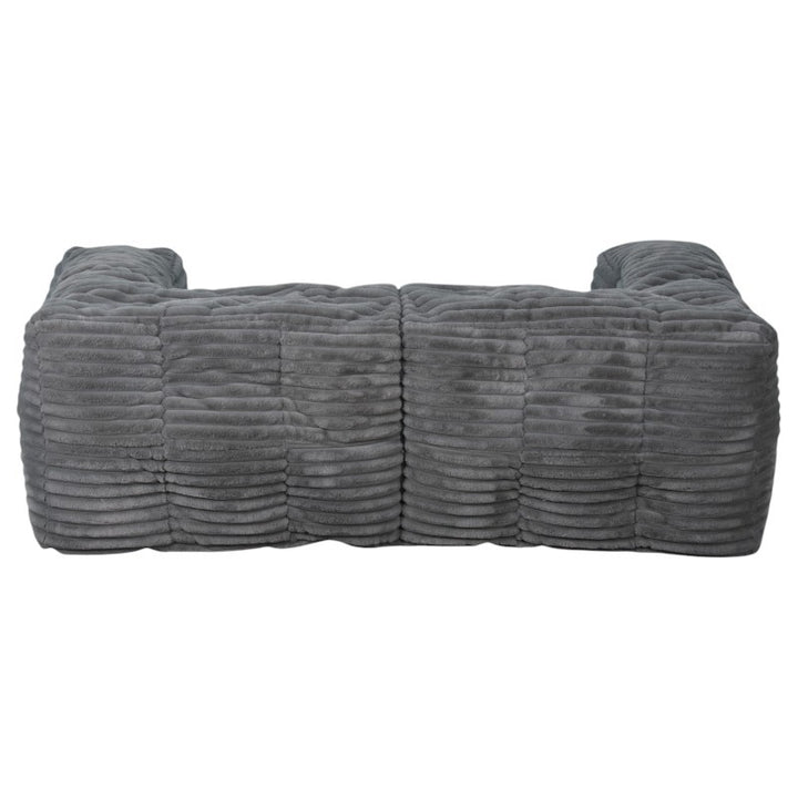 Modulaire Bank Ribfluweel - 90x180 Cm