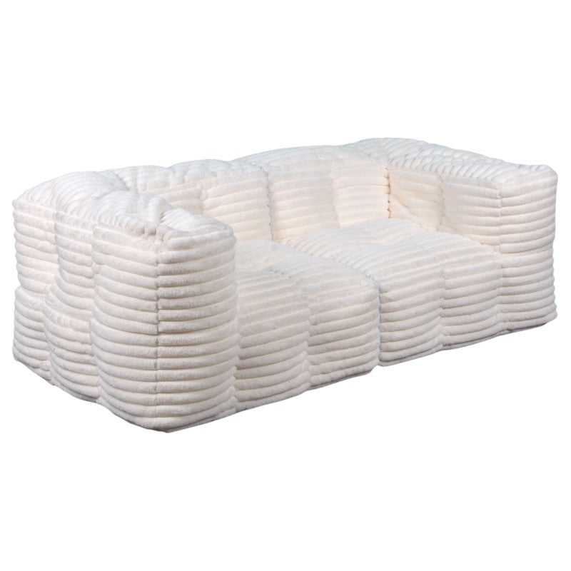 Modulaire Bank Ribfluweel - 90x180 Cm