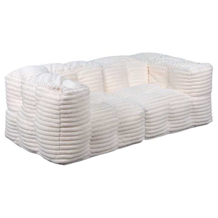 Modulaire Bank Ribfluweel - 90x180 Cm