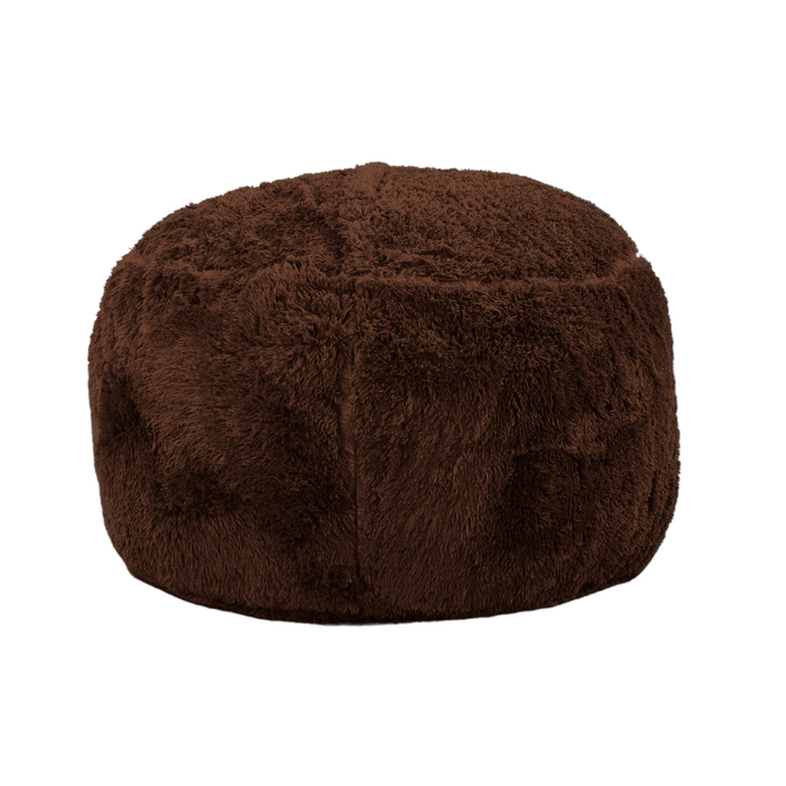 Enkel de hoes voor reuzenpoef van imitatiebont - 120 cm - Banabag