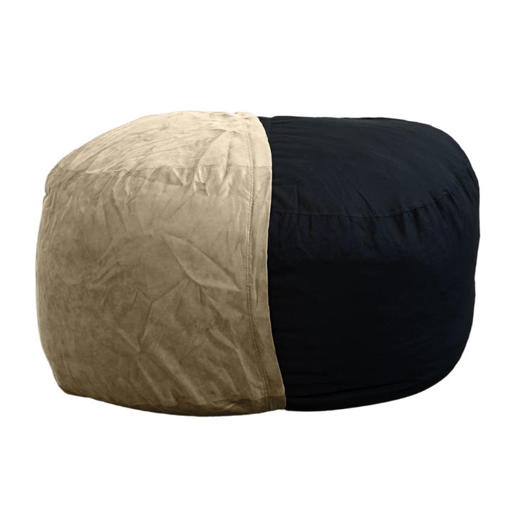 Alleen hoes voor reuzenpoef van microsuède - 180 cm - Banabag