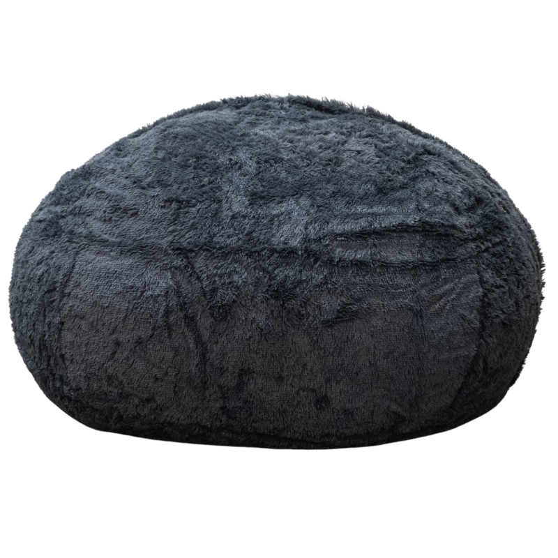 Reuzenpoef van bont - 160 cm - Banabag
