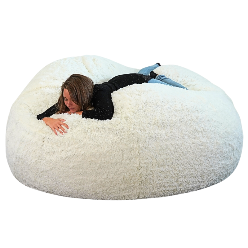 Reuze Poef van Bont - 200 Cm - Banabag
