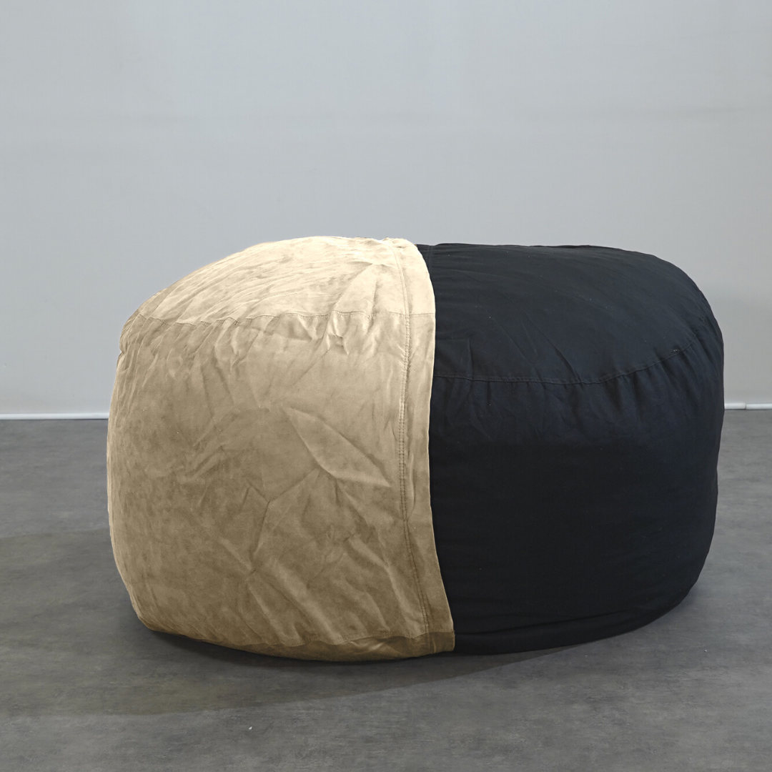 Gigantische zitzak van microsuède - 120 cm - Banabag