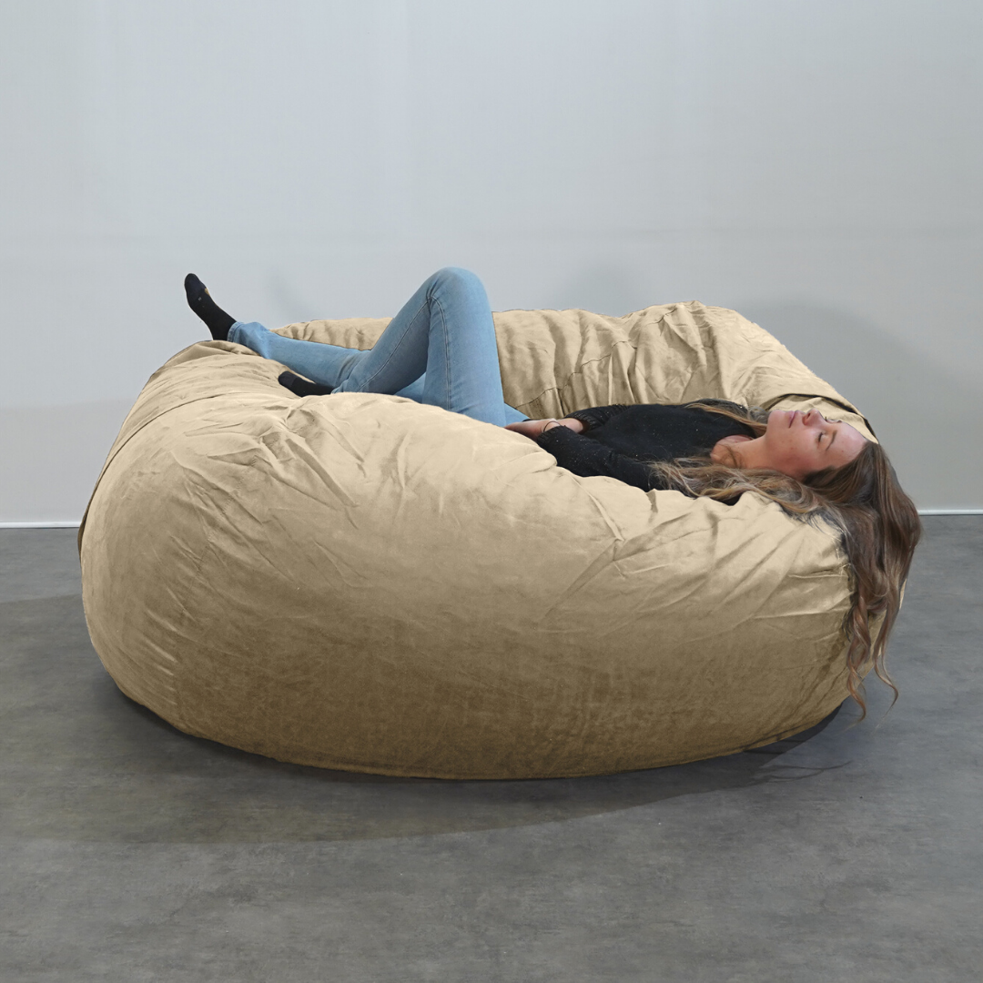 Grote Microsuède Zitzak - 180 Cm - Banabag