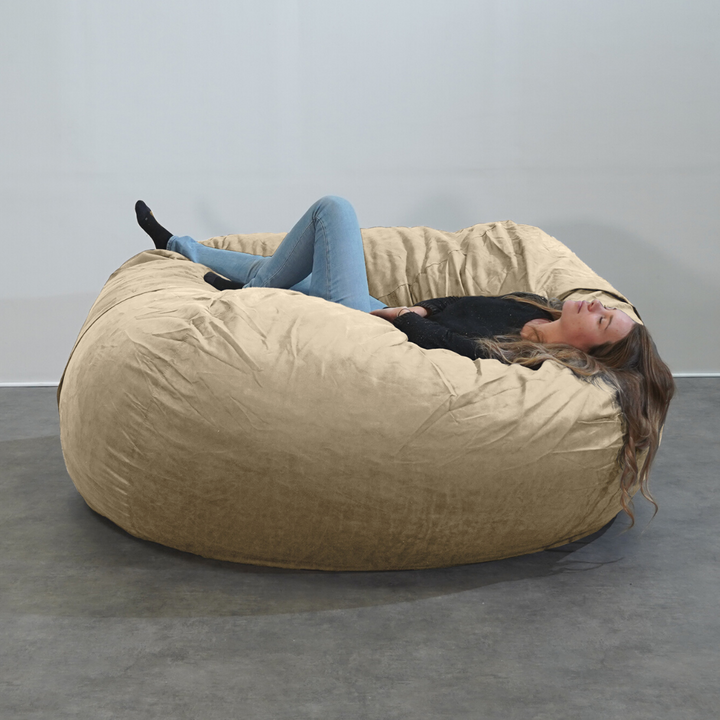 Grote Microsuède Zitzak - 180 Cm - Banabag