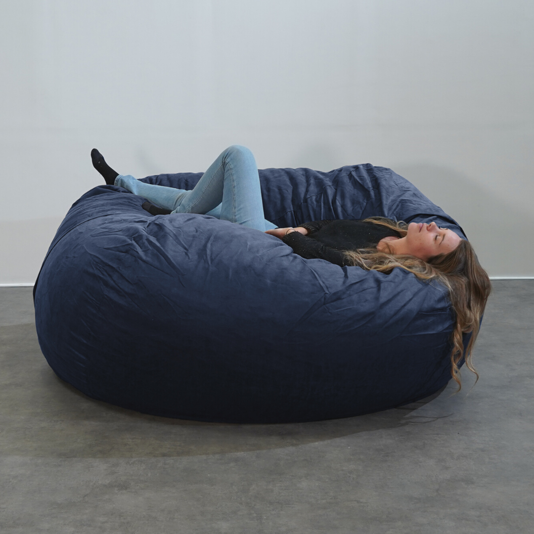 Grote Microsuède Zitzak - 180 Cm - Banabag