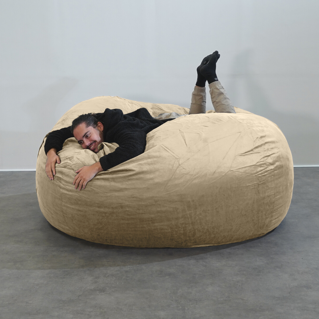 Grote Microsuède Zitzak - 180 Cm - Banabag