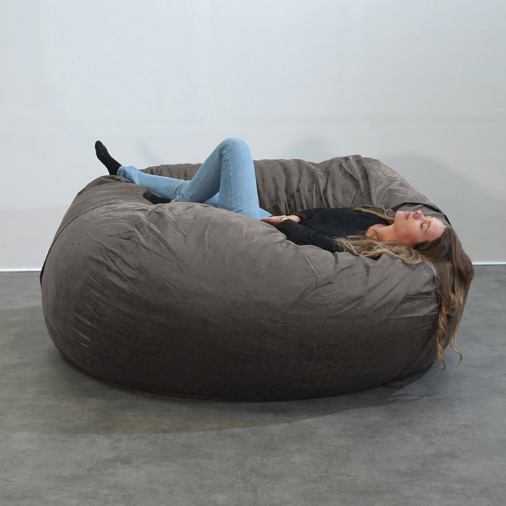 Grote Microsuède Zitzak - 180 Cm - Banabag