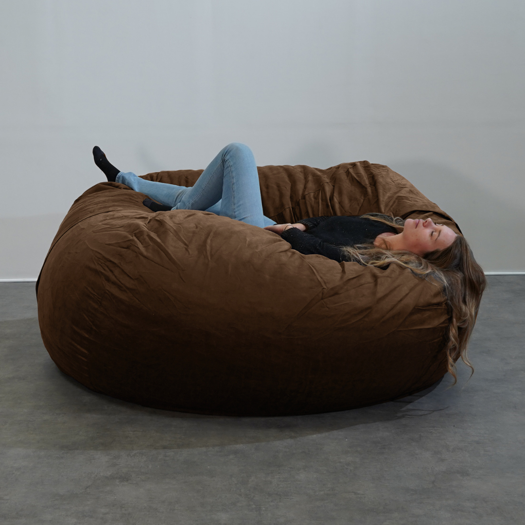 Grote Microsuède Zitzak - 180 Cm - Banabag